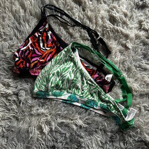 Set of 2 Diane von Furstenberg bralette for Target